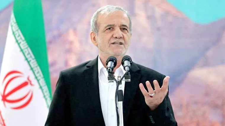 ایران جارح قوتوں کے سامنے کسی صورت نہیں جھکے گا: مسعود پزشکیان