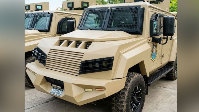 دہشتگردی کیخلاف جنگ کیلئے جدید بکتر بند گاڑیاں پشاور پولیس کو موصول