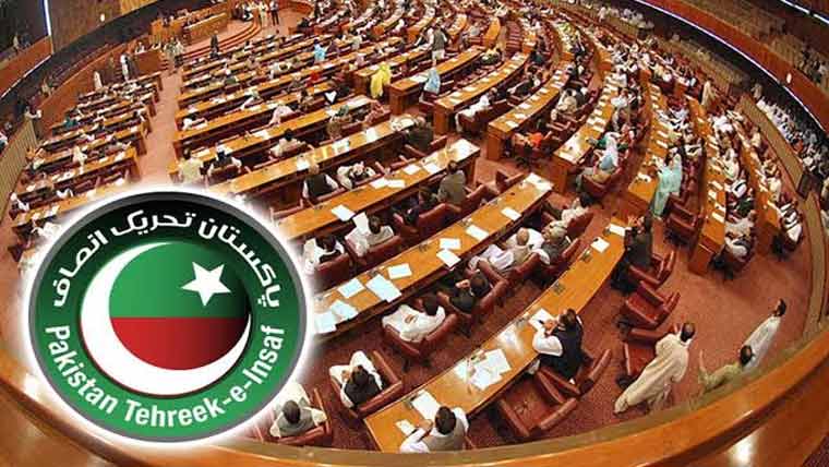 پی ٹی آئی کے 3 گرفتار ارکان قومی اسمبلی پروڈکشن آرڈرز پر پارلیمنٹ پہنچ گئے
