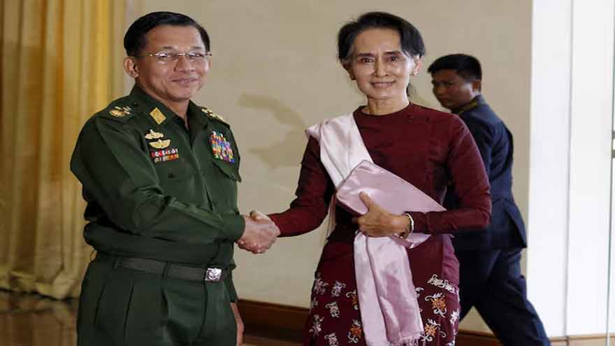 Myanmar authorities release rare images of Aung San Suu Kyi