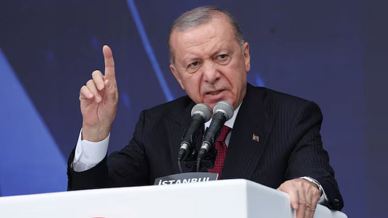 اردگان کا شام میں انتشار پھیلانے کی کوشش پر اسرائیل کو سخت انتباہ