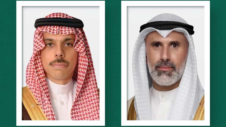 سعودی و کویتی وزرائے خارجہ کی حوثی حملوں اور دھمکیوں کی مذمت