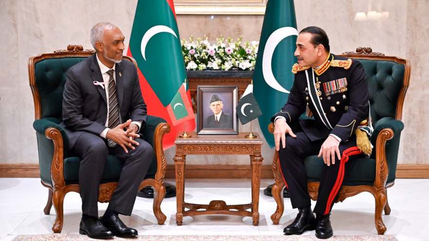 Field Marshal, Maldives President hold key talks on defence cooperation and regional stability
