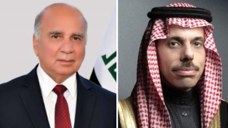سعودی اور عراقی وزراء خارجہ کا رابطہ، سکیورٹی بارے تعاون مضبوط بنانے پر تبادلہ خیال