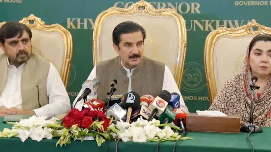 Centre assures Rs160 billion in funds for KP, says Governor Faisal Kundi