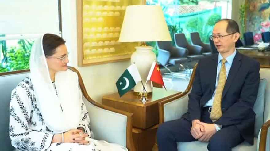 Marriyum Aurangzeb, Chinese diplomat discuss cooperation in Punjab