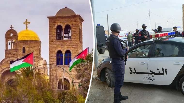 اردن کے چرچ میں آخری رسومات کے دوران فائرنگ، 7 افراد ہلاک، 10 زخمی