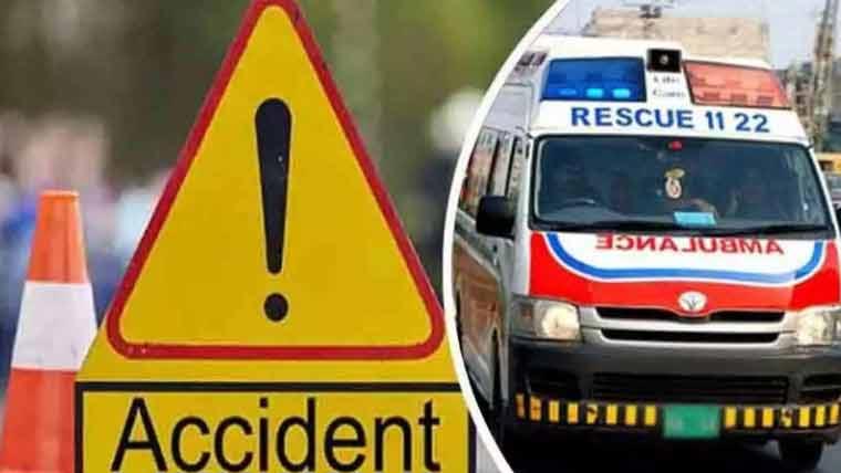 مریدکے میں ٹریکٹر ٹرالی اور کار میں تصادم، میاں بیوی 3 بچوں سمیت زخمی، حالت تشویشناک