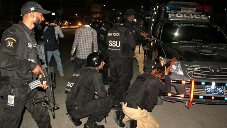 شہرِ قائد میں مبینہ پولیس مقابلہ: ایک ڈاکو ہلاک، ساتھی فرار ہو گیا