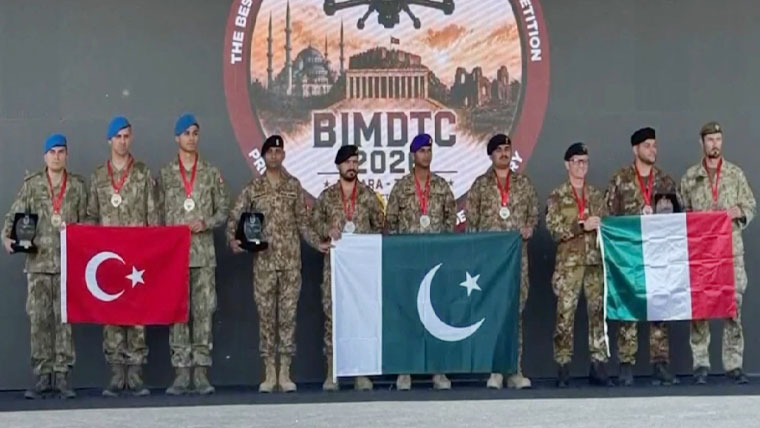 ترکیہ میں عالمی ملٹری ڈرون مقابلے میں پاکستان کی دوسری پوزیشن