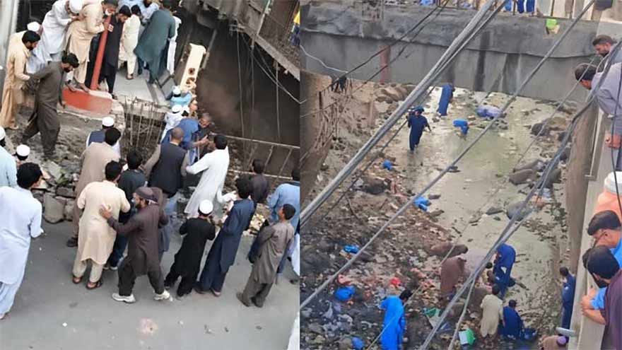 Two killed, six injured in Shangla plaza collapse during anti-encroachment operation