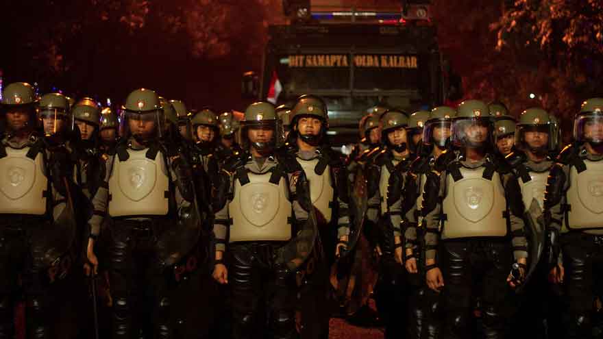 Indonesia beefs up security presence to prepare for student protests
