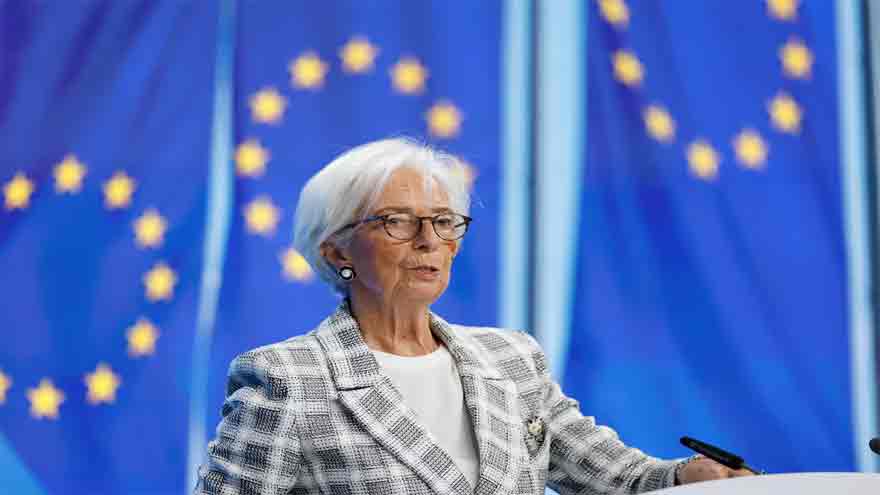 European Central Bank President Christine Lagarde resigns