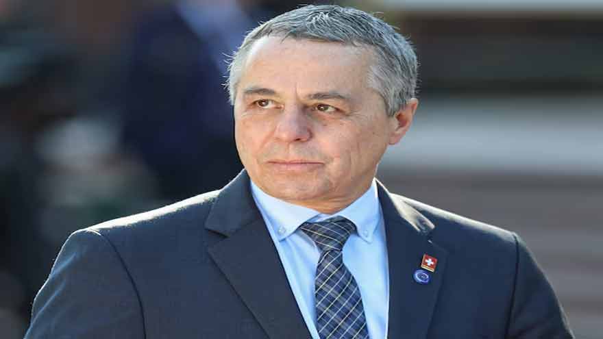 Swiss foreign minister discusses security issues with North Korea