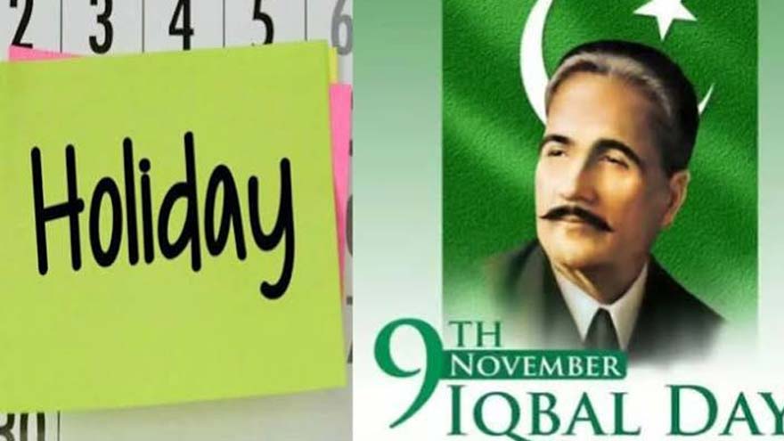 Federal government declares November 9 public holiday for Iqbal Day