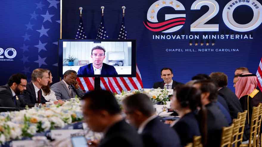 US urges hands-off approach to AI regulation at G20 tech meeting