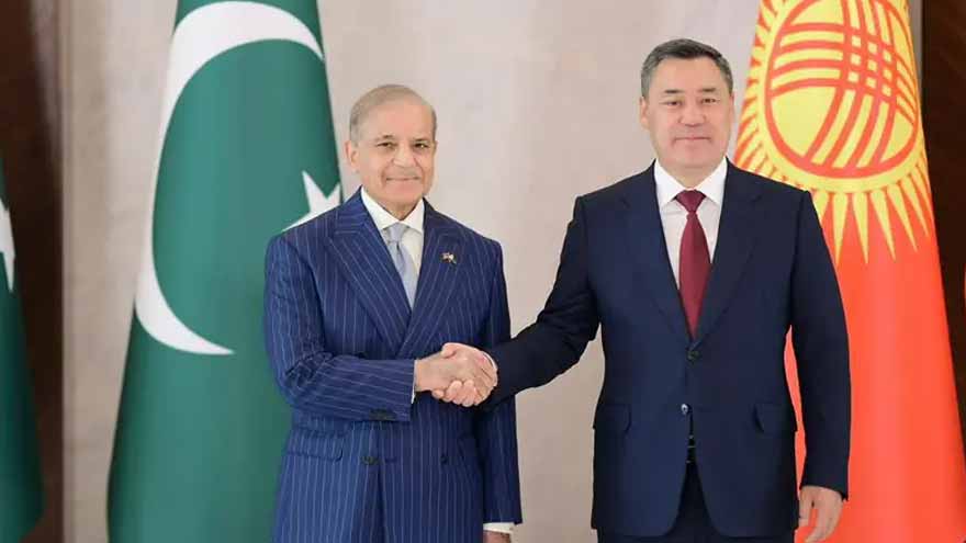 Pakistan, Kyrgyzstan sign multiple MoUs as PM Shehbaz meets President Zhaparov