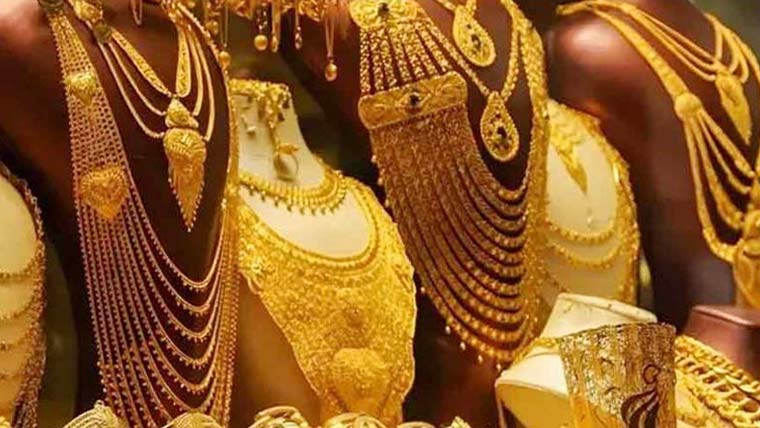 سونے کی قیمت میں مسلسل پانچویں روز بھی بڑی کمی