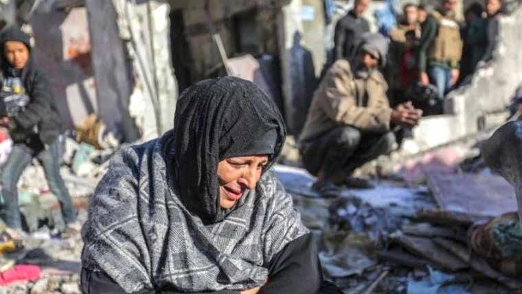 جنگ باجود غزہ میں اسرائیلی حملوں میں 900 سے زائد فلسطینی شہید