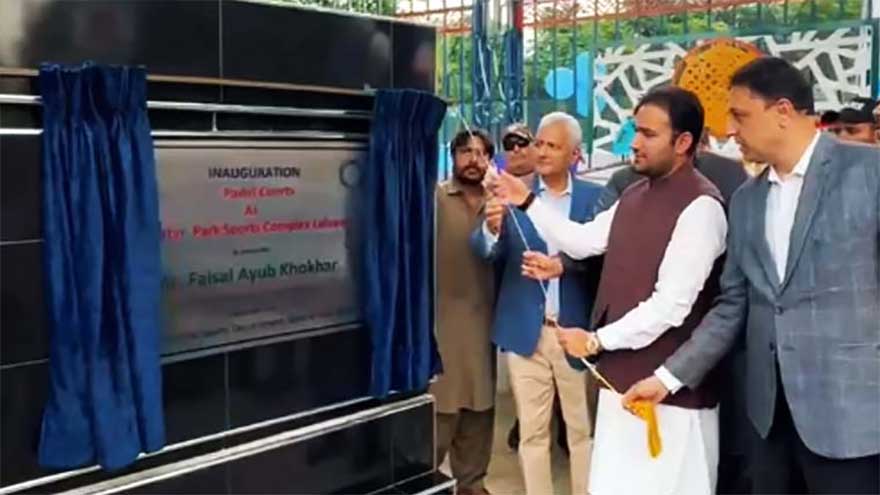 Five modern padel tennis courts open in Lahore to boost emerging sport