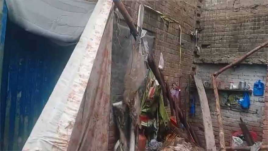 One dead, woman and two children injured as rain-hit roof collapses in Lahore