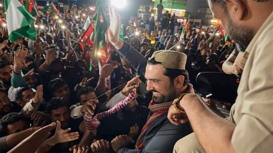 Sohail Afridi reaches Mirpurkhas as part of Sept 27 long march campaign