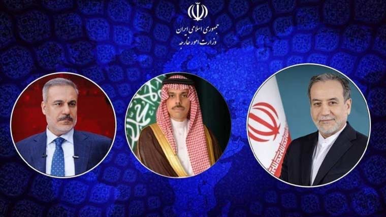 ایرانی وزیر خارجہ کا سعودی اور ترک ہم منصبوں سے ٹیلیفونک رابطہ