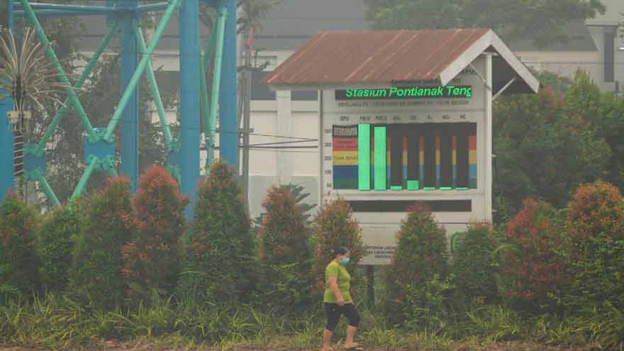 Malaysia lifts emergency declaration in Sarawak district as fire haze eases, though air quality still poor