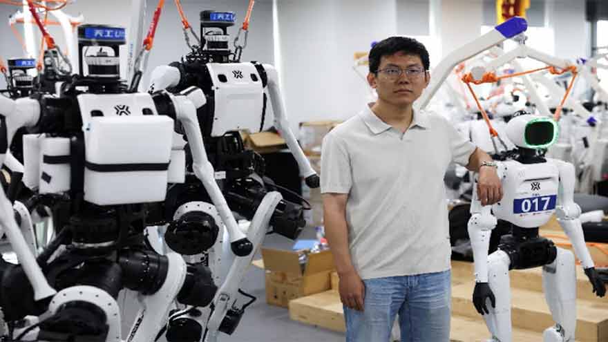After outrunning Bolt, China's robot champion races toward real-world work