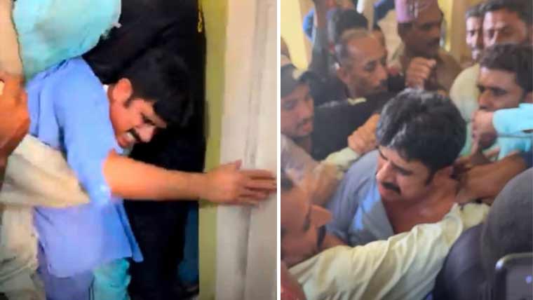 معطل ایس ایچ او قابل بھیو نے متاثرہ شہری سمیت 51 افراد کیخلاف مقدمہ درج کرا دیا
