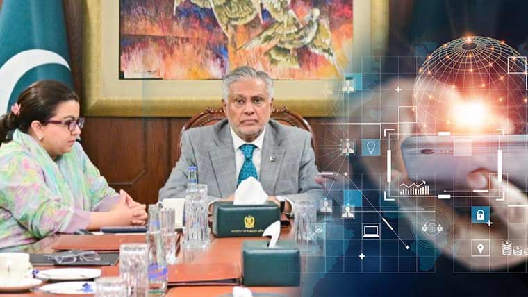 ٹیکنالوجی سے عوامی خدمات کی فراہمی بہتر بنانا ترجیح ہے: اسحاق ڈار