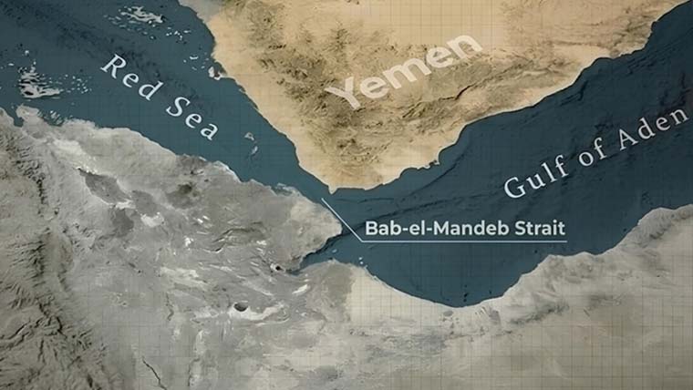 حوثیوں نے باب المندب پر مکمل کنٹرول حاصل کر لیا، انصار اللہ کا دعویٰ