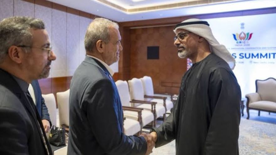 Iran and UAE back joint BRICS statement urging restraint in war