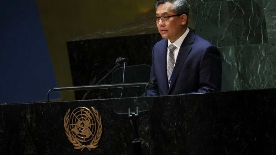 Myanmar government revokes status and seeks action against UN envoy Kyaw Moe Tun