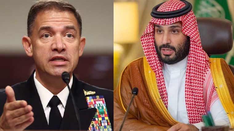 محمد بن سلمان کی سینٹکام سربراہ سے ملاقات، علاقائی صورتحال پر تبادلہ خیال