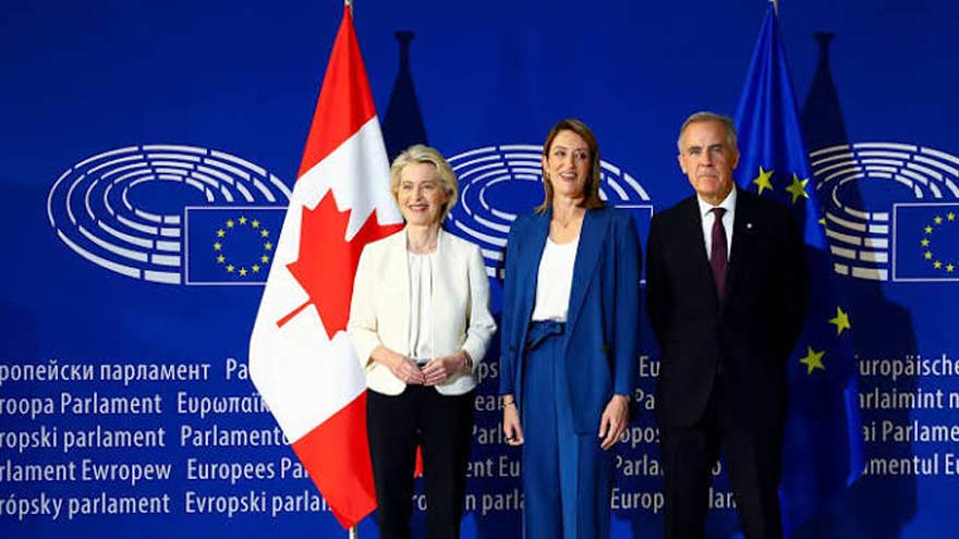 EU's von der Leyen wants Canada to become bloc's first associate member