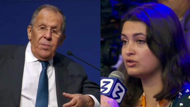 پاکستانی طالبہ کی شائستہ روسی زبان نے سرگئی لاوروف کو متاثر کردیا