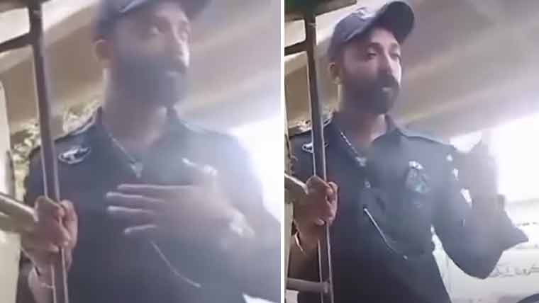خاتون کو دوستی کی پیشکش، ایس ایس پی ایسٹ نے ویڈیو کا نوٹس لے لیا
