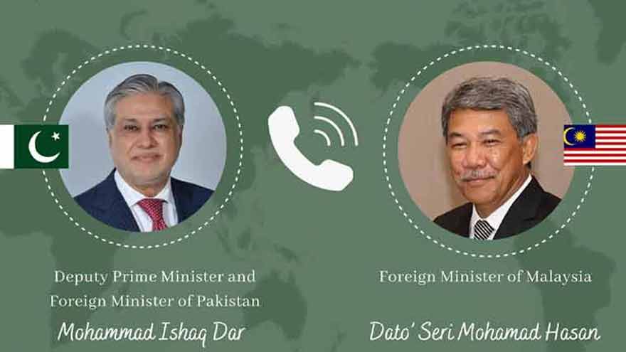 Pakistan, Malaysia agree to strengthen bilateral ties