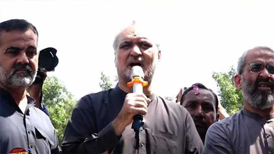  JI train march reaches Hyderabad as Hafiz Naeem vows to continue public rights campaign
