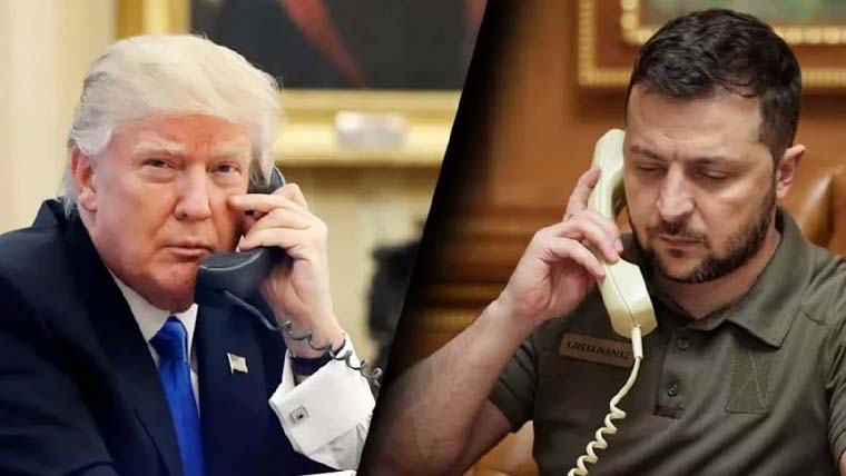 زیلنسکی اور ٹرمپ کا ٹیلی فونک رابطہ، نیویارک میں ملاقات پر اتفاق