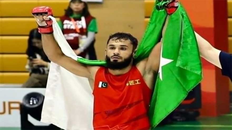 Asim Khan wins first medal for Pakistan at Asian Games 2026 