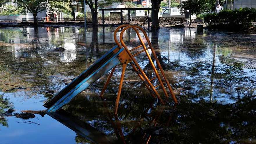 Torrential rains brought by Japan typhoon kill two, NHK says