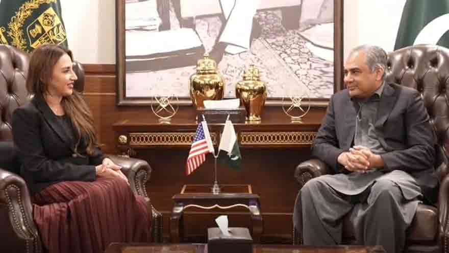 US ambassador meets Naqvi, discuss bilateral ties and investment opportunities