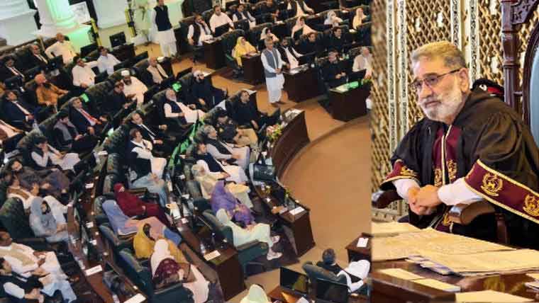 خیبر پختونخوا اسمبلی ارکان کی سکیورٹی واپس لینے کا معاملہ، سپیکر کا سخت نوٹس