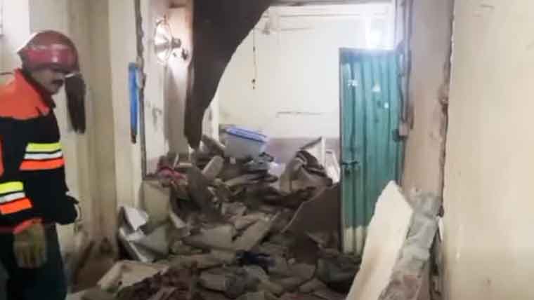 فیروزوالہ: سلنڈر دھماکے سے چھت گر گئی، 7 افراد زخمی