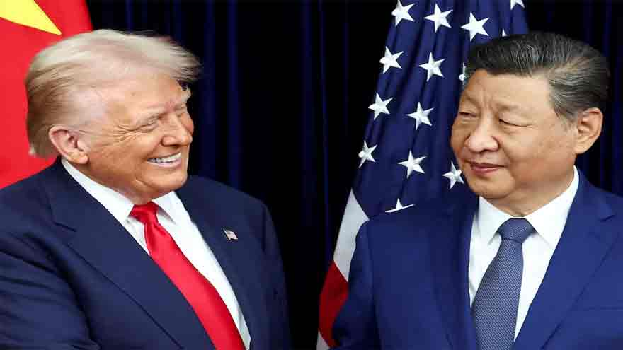 US says China trade truce extended as Trump welcomes Xi