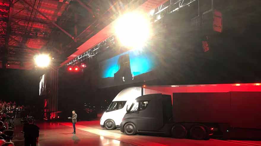 Tesla is beginning Semi electric truck deliveries