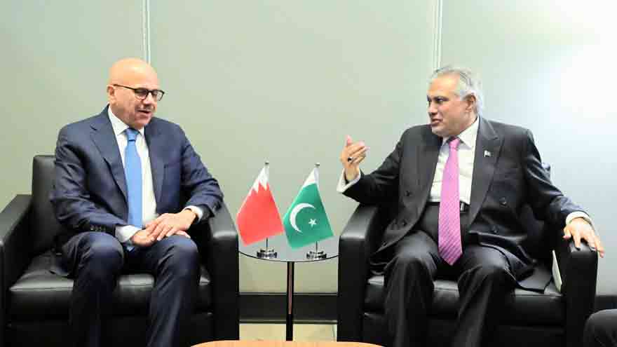 Bahrain appreciates Pakistan's constructive role in promoting regional peace