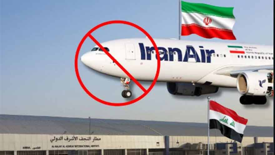 Iraq's Najaf airport suspends all flights to and from Iran indefinitely
